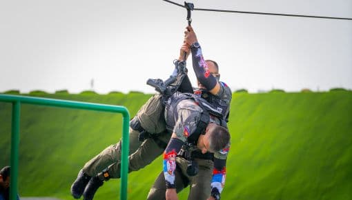 البرميل المعلق