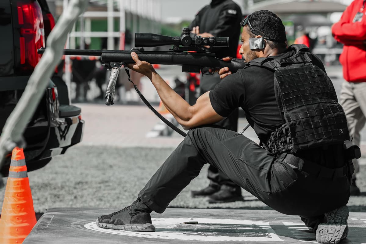 إجراءات فريق القناص