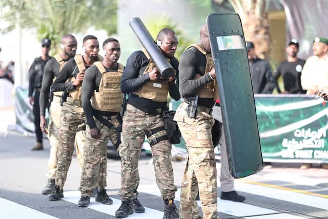 إجراءات فريق الاقتحام