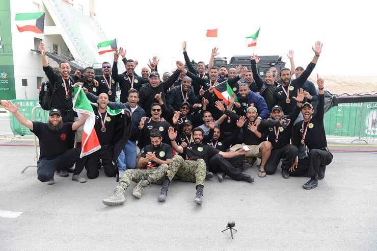 Kuwait Special Forces team dominated the first and third spots on the third day