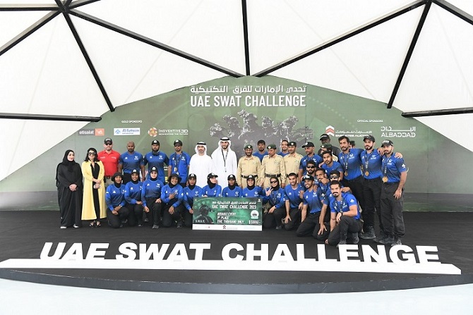  فريق شرطة دبي “B” يحصد المركز الأول في مسابقة “الهجوم” بتحدي الإمارات